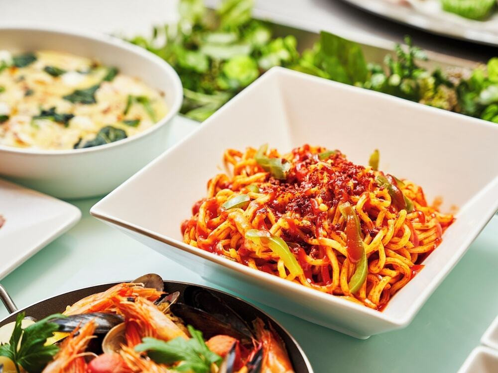 朝食ビュッフェ