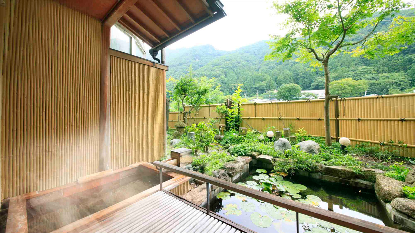 露天風呂付きの特別室で温泉放題♩わずか12室の極楽宿4026114