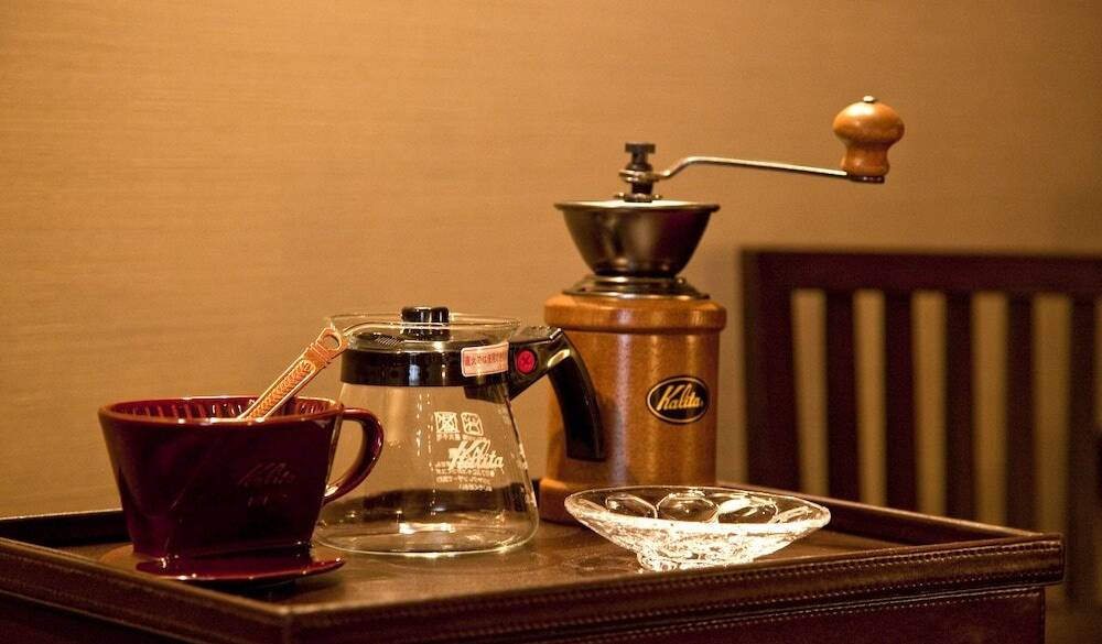 全室に備えられたコーヒーミル / 1