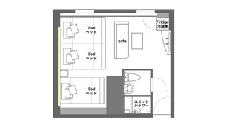 デラックス トリプルルーム