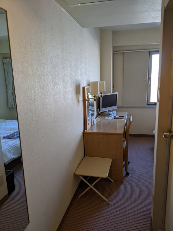 部屋に入った所