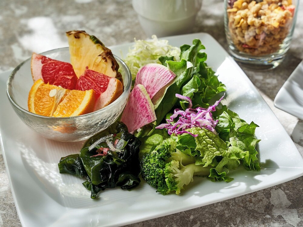 朝食ビュッフェ