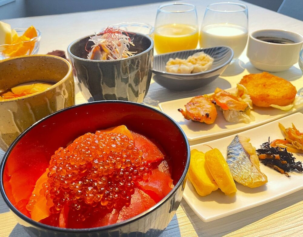 朝食ビュッフェ