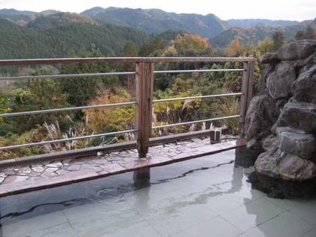 香落渓温泉 名香の湯 展望露天風呂 青蓮寺レークホテル / 4