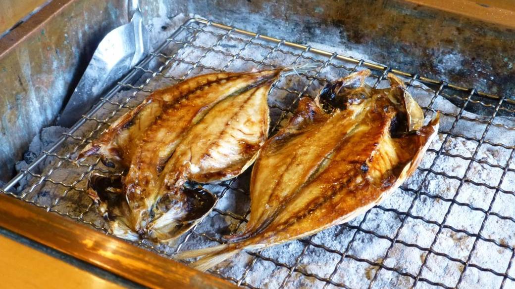 朝食一例／干物 / 1
