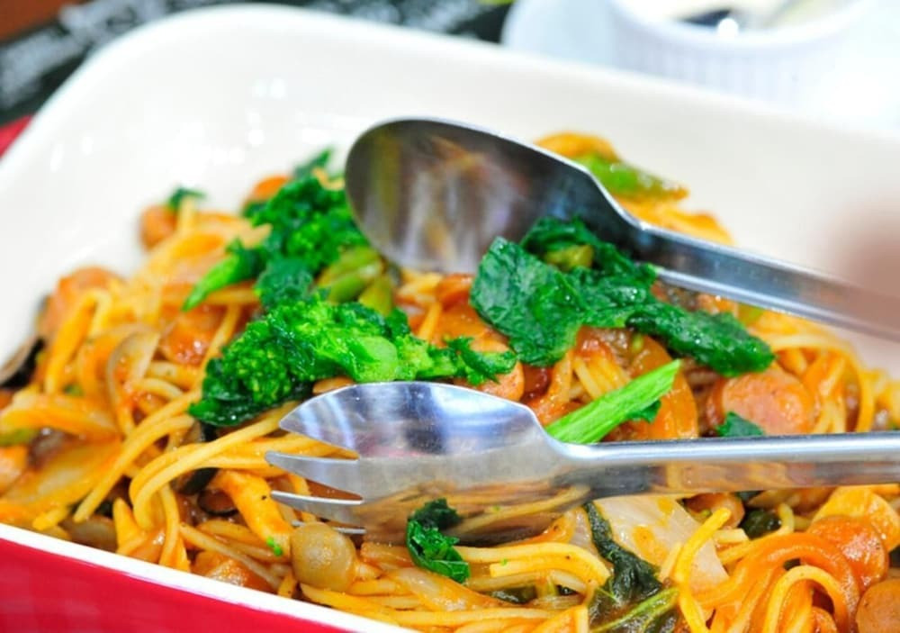 朝食ビュッフェ