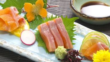 山河会席料理 甲斐サーモン / 3