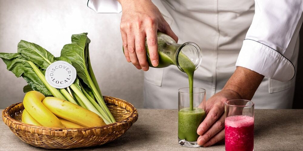 朝食ビュッフェ