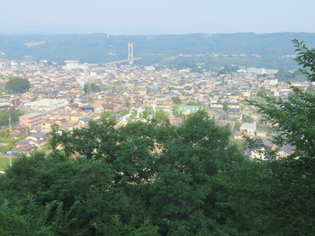 秩父市街が良く見えます