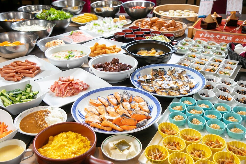 温泉展望浴場や地元の味を楽しめるバイキングでコスパ良し!3929369
