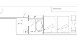 デラックス ツインルーム 禁煙