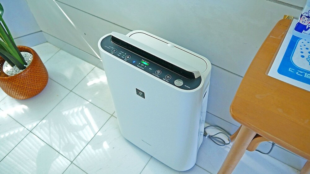 客室内のダイニングエリア