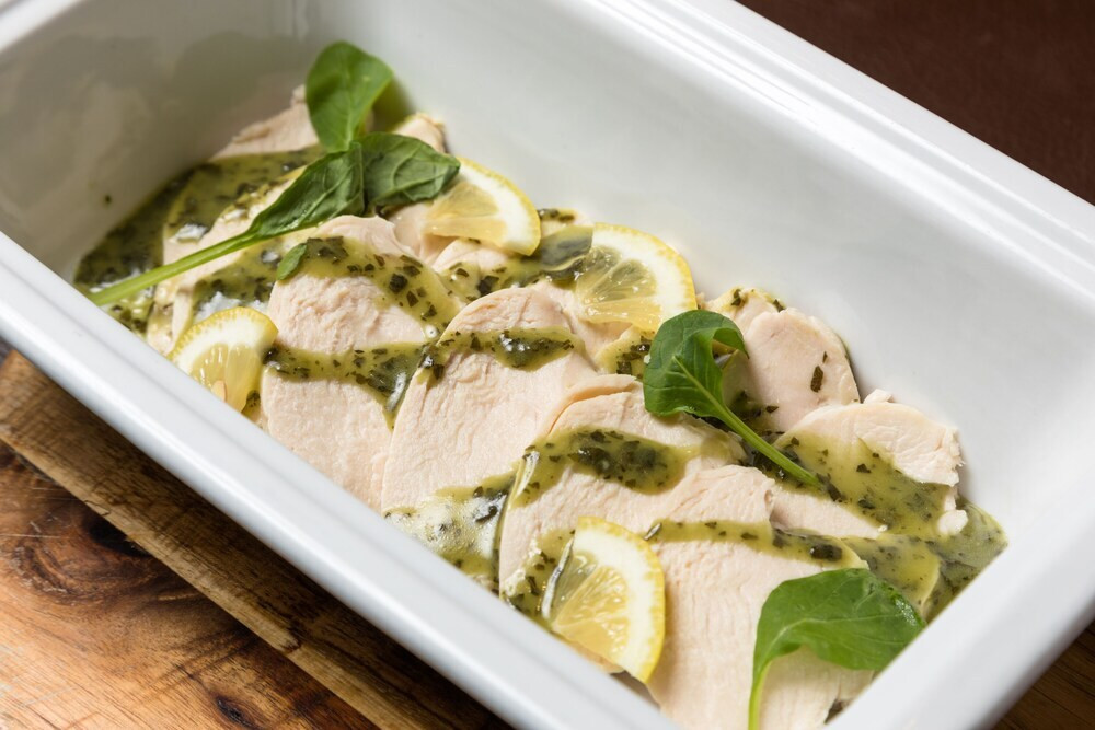 朝食ビュッフェ