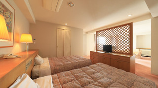 [オーシャンビュー] 洋室　ツインベッドルーム×2室 (禁煙)