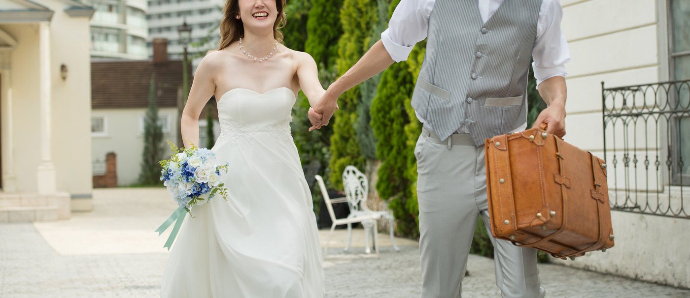 ブライダル ガーデン ウェディング カジュアル イメージ