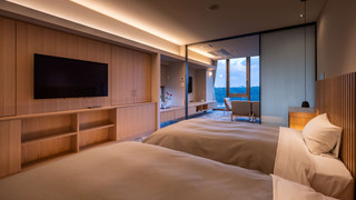 デラックス スイートルーム, 海が見える, 禁煙 (デラックスルーム【和洋室8畳+和室12畳+リビング】)