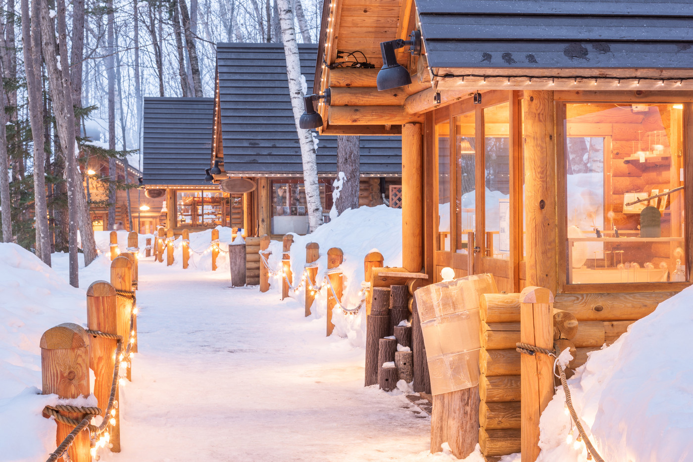 Furano, Japan Winter Cabins