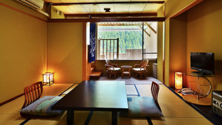 露天風呂付き和室　山側