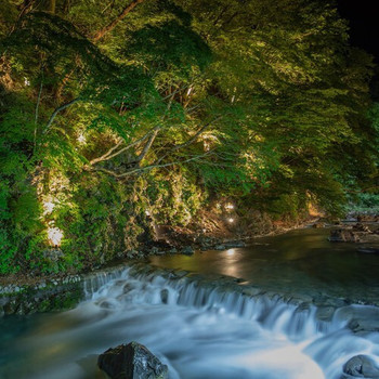 群馬県天然記念物の甌穴