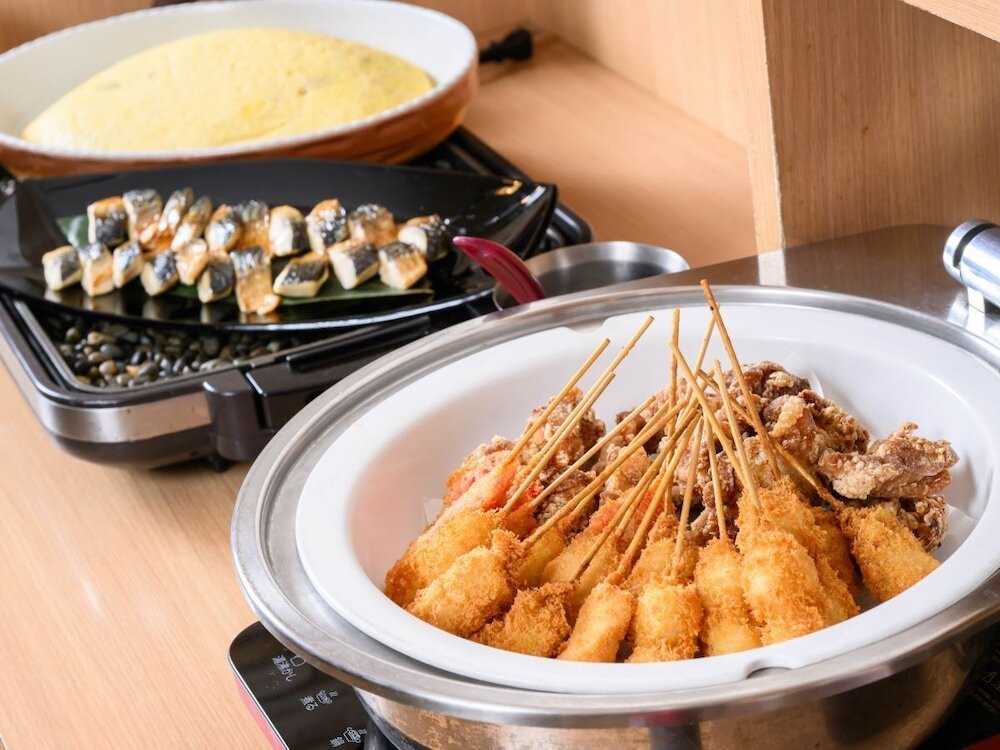 朝食ビュッフェ