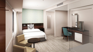 ユニバーサルダブルルーム 禁煙（ダブルベッド1台）