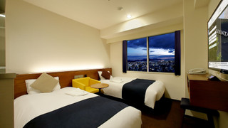 [禁煙]スタイリッシュエコノミーツイン(17sqm)