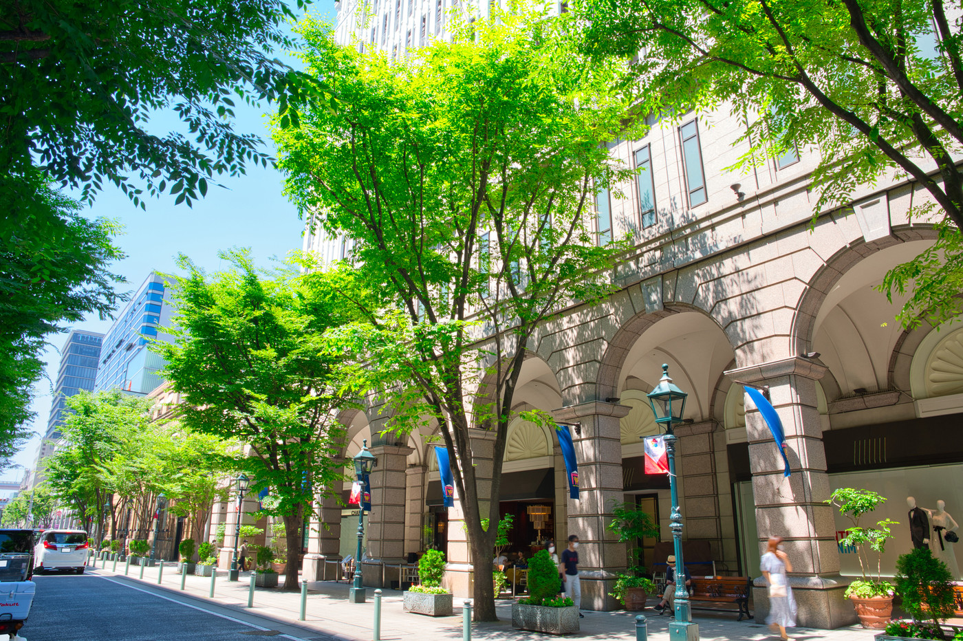 【兵庫県】6月・神戸旧居留地の通勤風景
