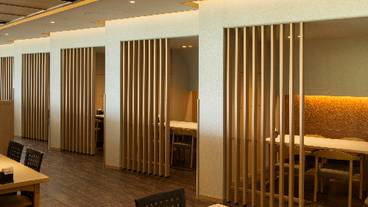 レストランの座席一例 / 6