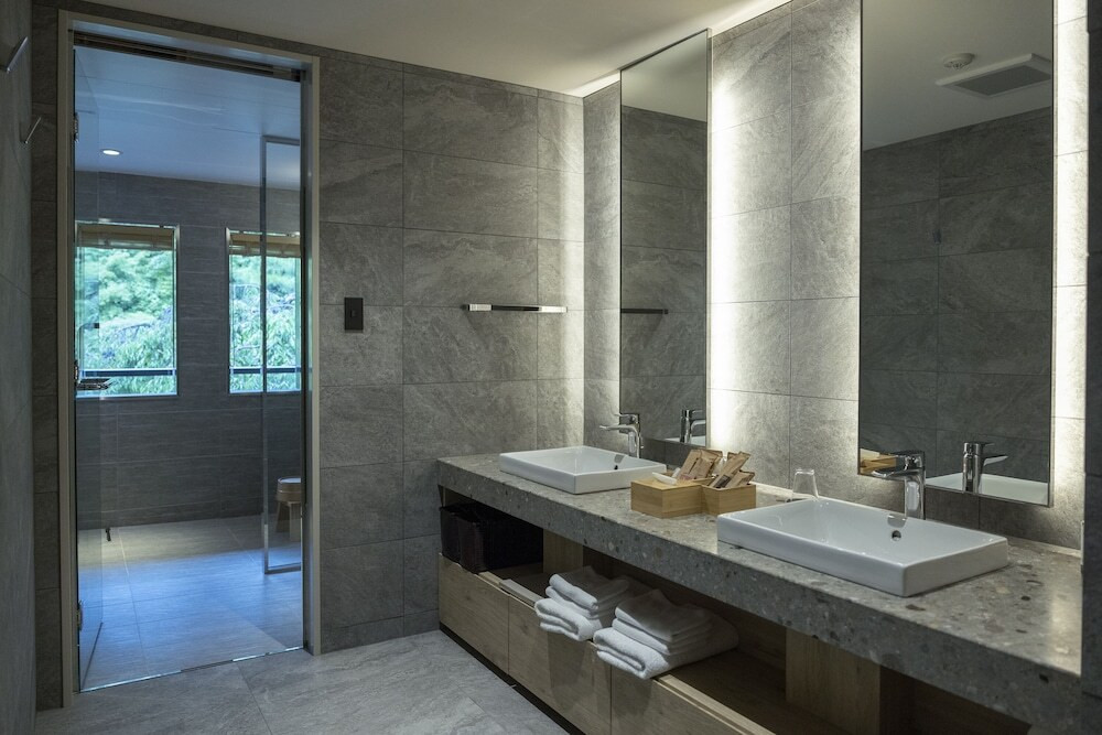 moksaスイートツインルーム 洗面所