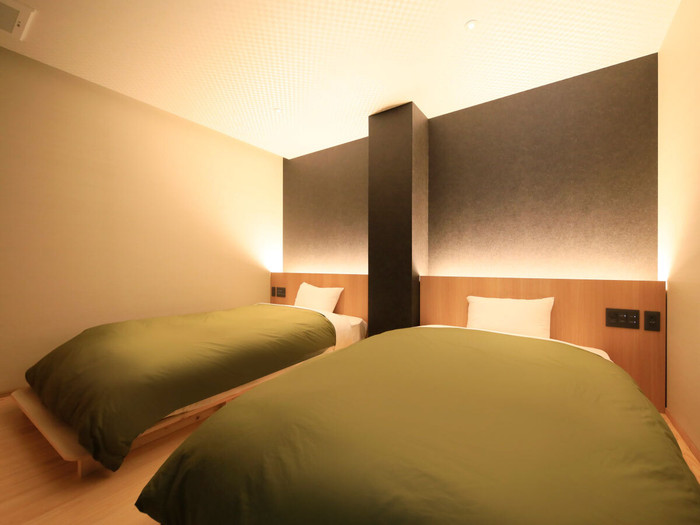 お腹いっぱいになったら、心地よいふかふかのベッドでごろんとリラックス