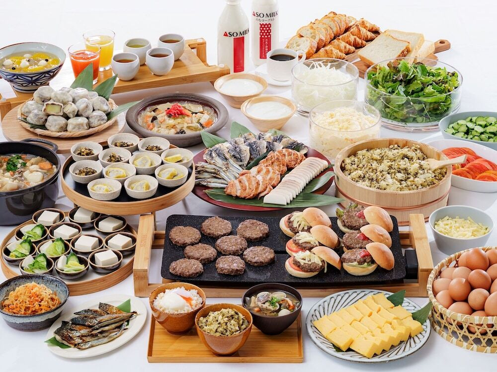 朝食ビュッフェ一例
