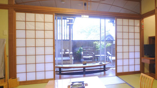 露天風呂付き和室　12.5畳　山側