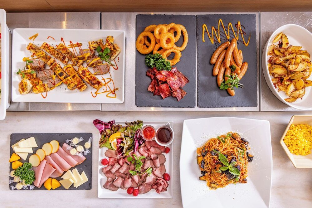 朝食ビュッフェ