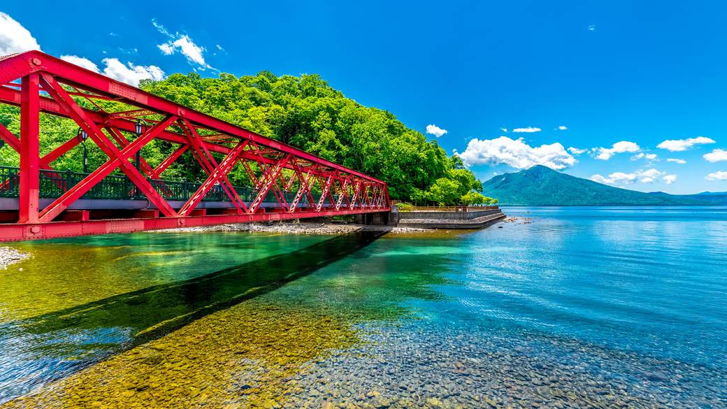 支笏湖／山線鉄橋 / 1