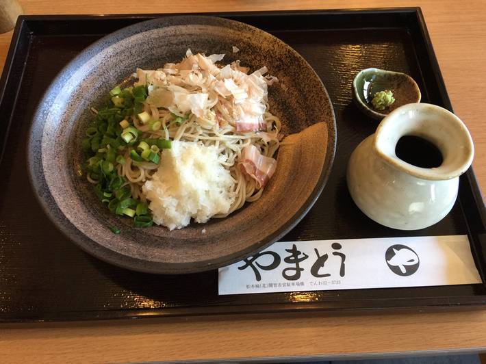 松本市に到着
蕎麦処「やまとう」へ / 2