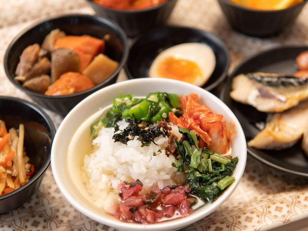 朝食ビュッフェ