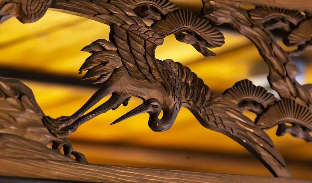 松と鶴の欄間 / 5