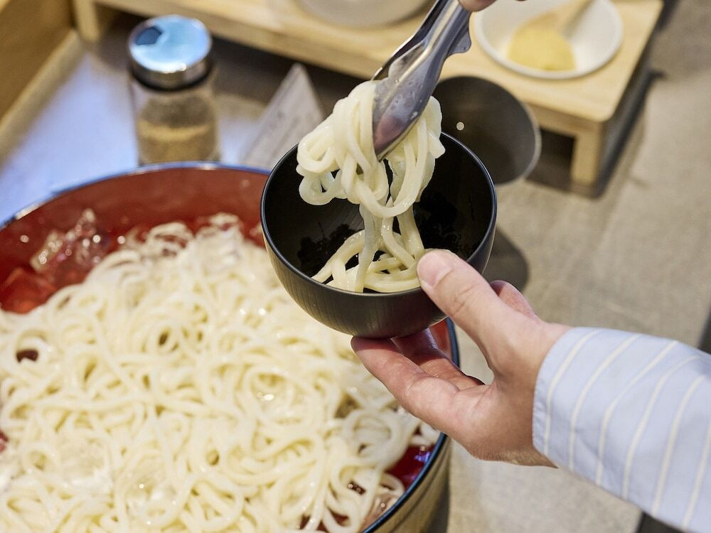 朝食ビュッフェ