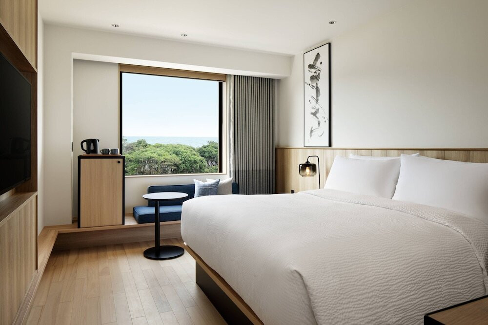 スタンダードルームキング1台からの眺め