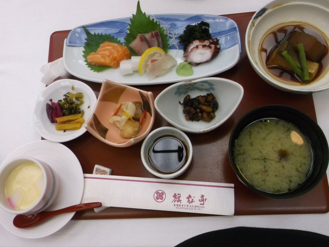 夕食　選べる定食コースで刺身定食