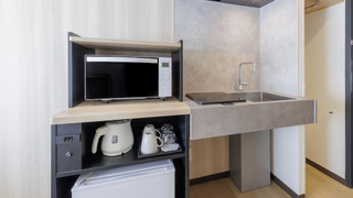 スタンダードダブル 禁煙（キッチン付)(ハウスキーピングは有料オプション)