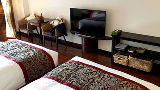 【露天風呂付きアジアンツインルーム】禁煙 36平米