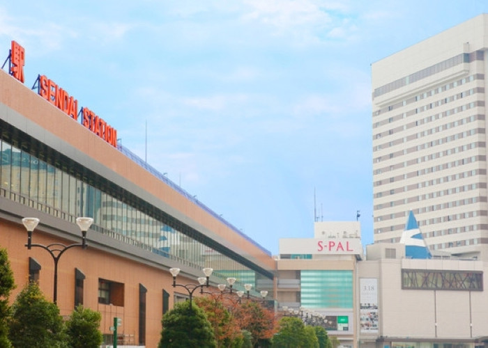 駅ビル「S-PAL（エスパル）」を経由してJR「仙台」駅から直結！新幹線に飛び乗れそうなほどの近さ