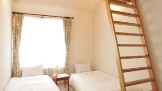 ツインルーム ロフト付き 専用バスルーム