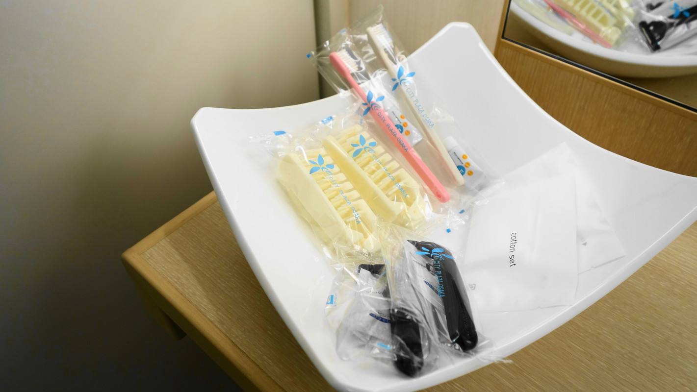 客室アメニティ一例