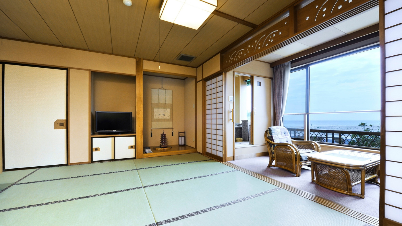 無料貸切風呂で癒される。海辺の硫黄泉の旅館4238209