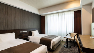 【禁煙】スタンダードツイン/22㎡/120㎝幅ベッド×2台