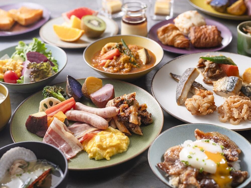 朝食ビュッフェ