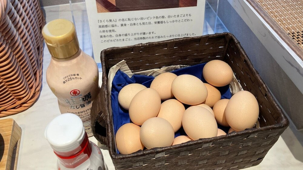 朝食ビュッフェ