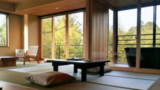 露天風呂付き客室＜竹の音＞